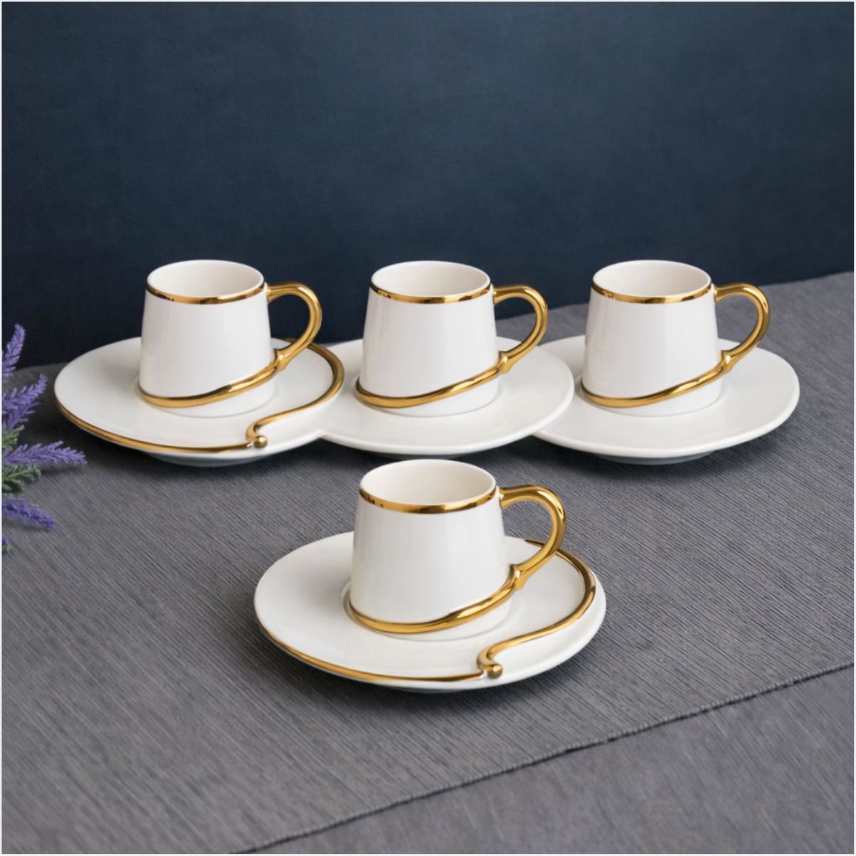 PAÇİ-LİLY 6LI KAHVE FİNCANI-P/POR-101974