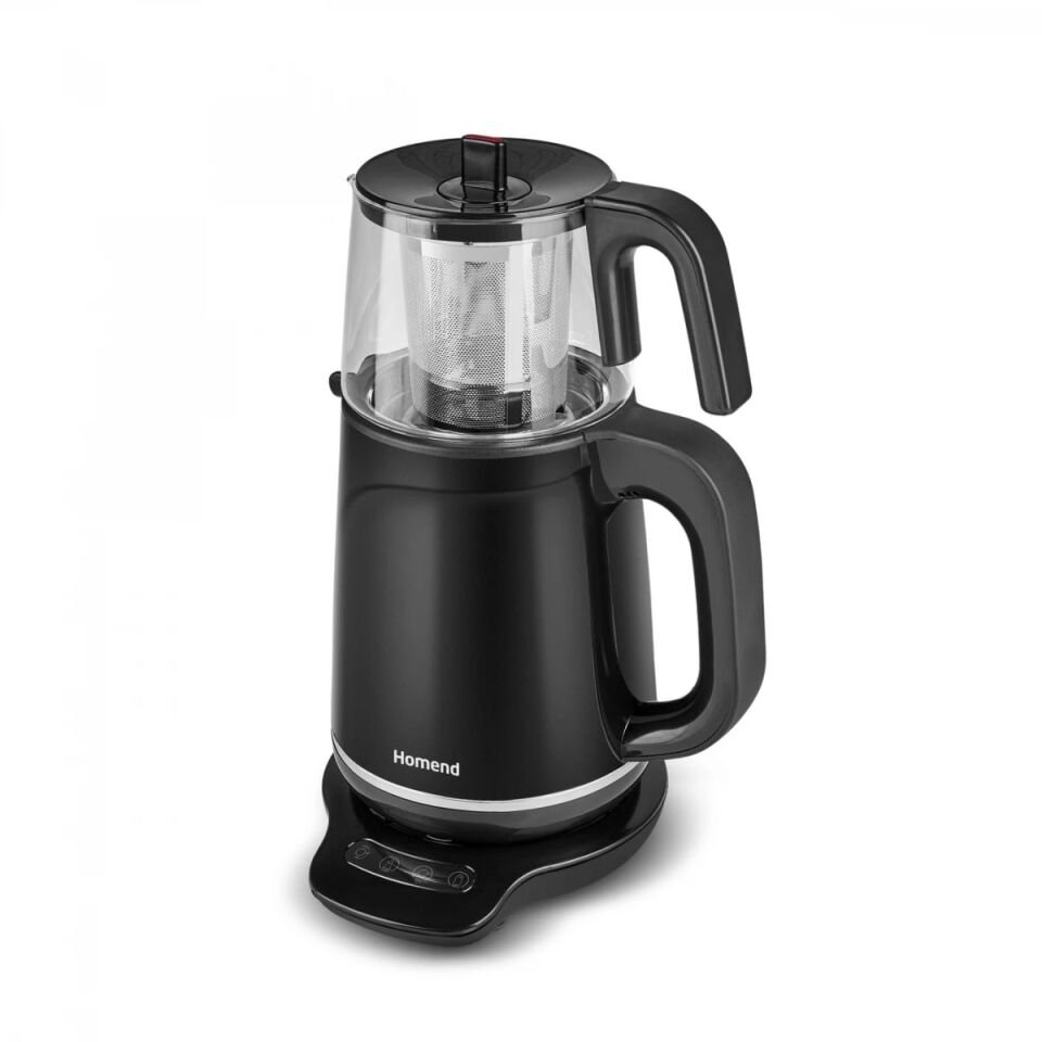 Emsan Homend Royaltea 1726H Siyah Konuşan Çay Makinesi