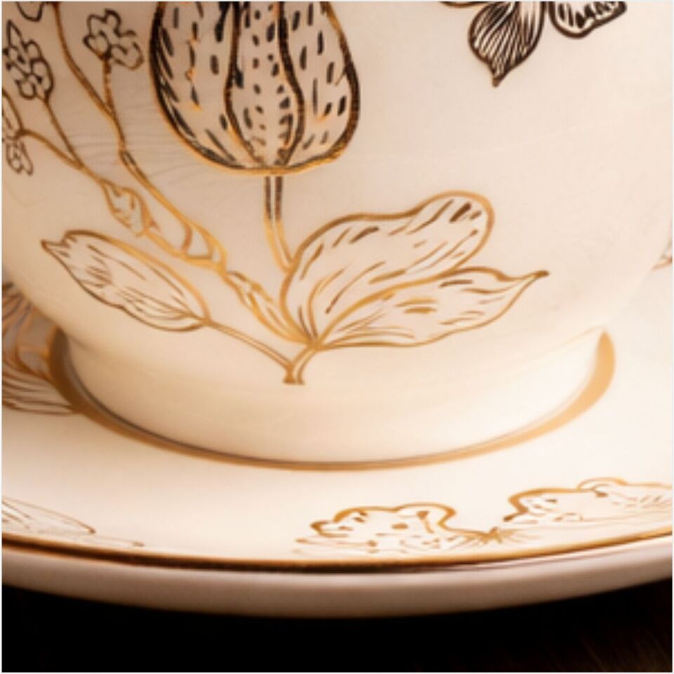 PAÇİ-GLORY YALDIZLI 6LI KAHVE FİNCANI-P/POR-102169