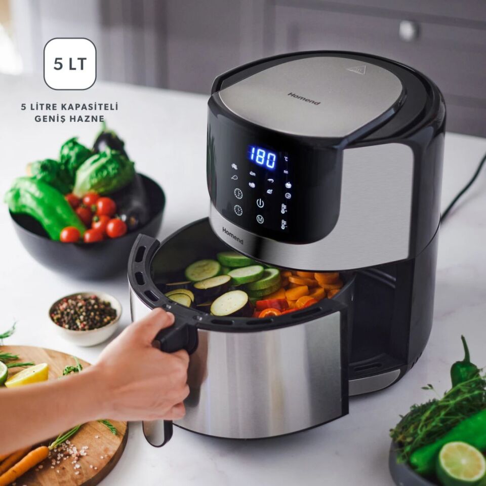 Emsan Homend Airfryday 2502H Airfryer Inox