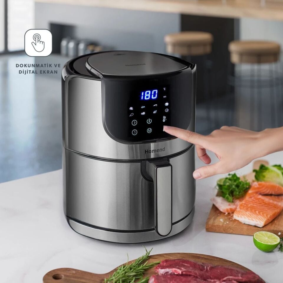Emsan Homend Airfryday 2502H Airfryer Inox