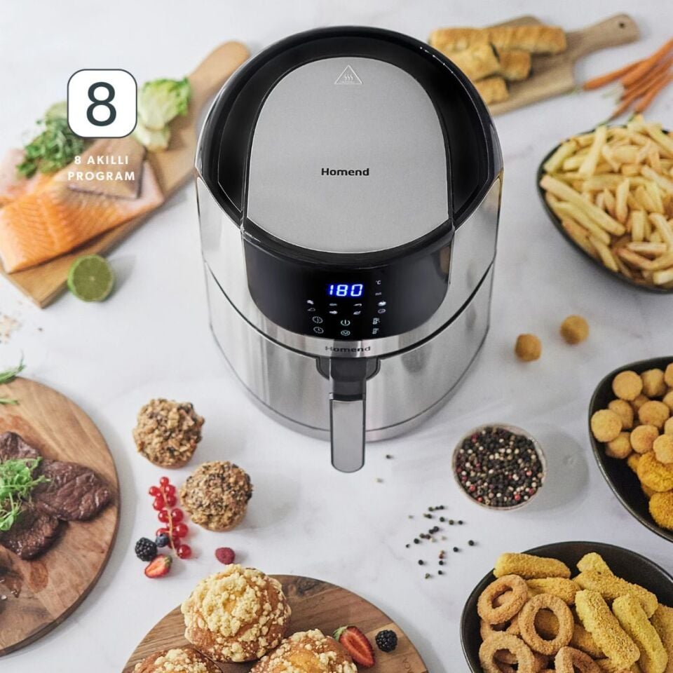 Emsan Homend Airfryday 2502H Airfryer Inox