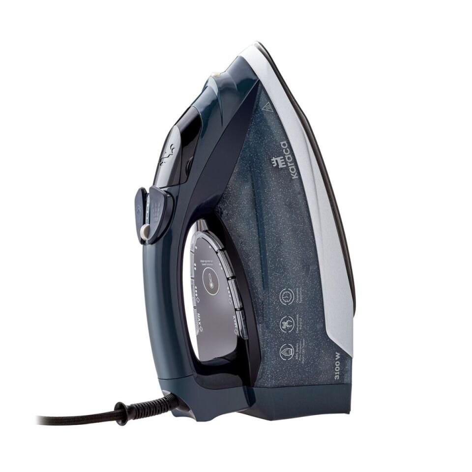 Karaca Vantuz Irona Buharlı Ütü Pearl Antrasıt