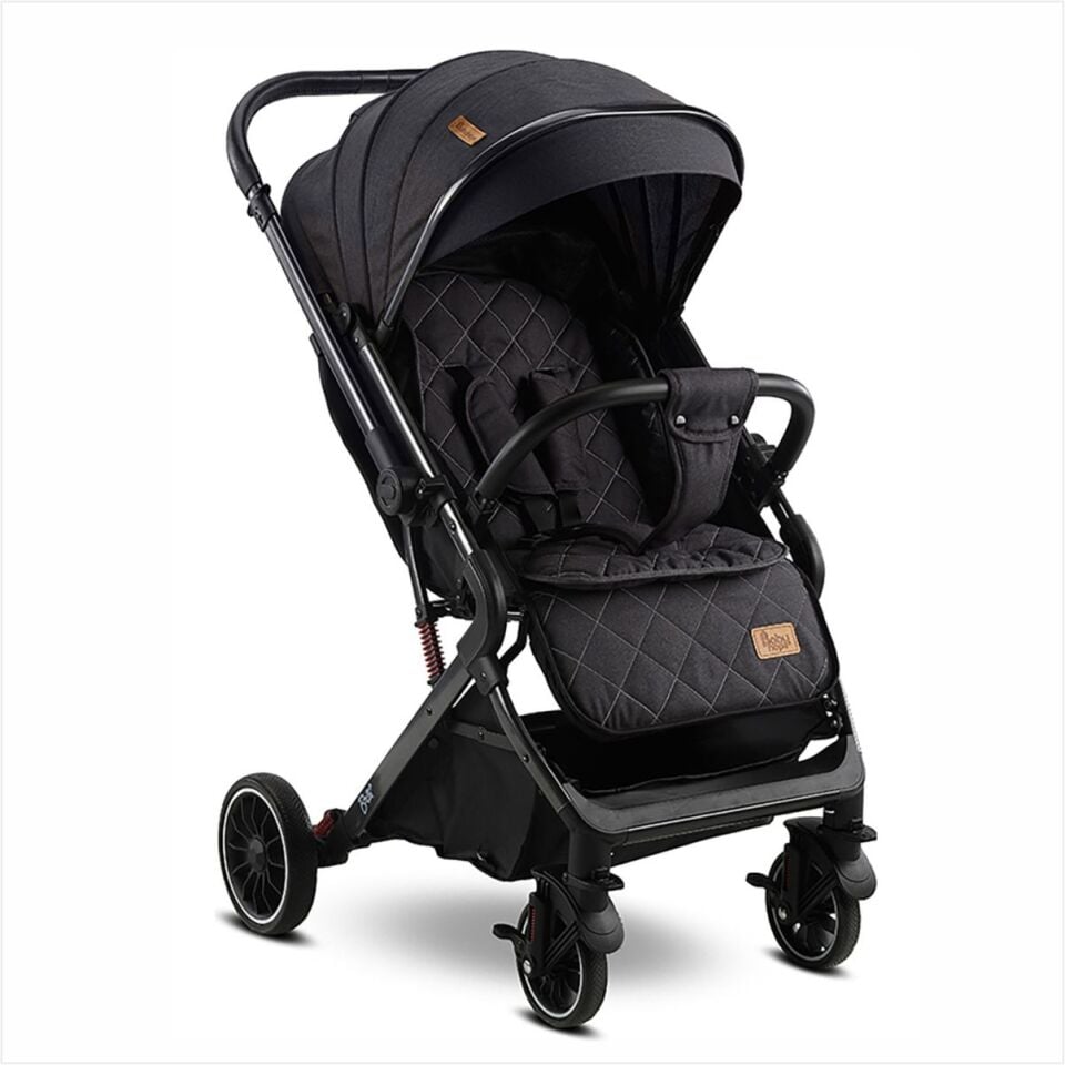 ÜMİT BH-3180 BELLA ÇİFT YÖNLÜ KABİN PUSET (SİYAH)