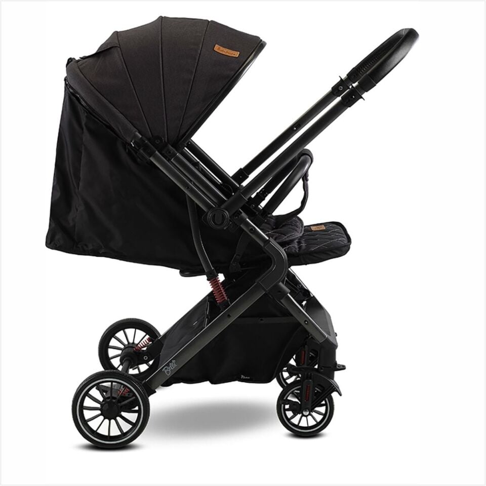 ÜMİT BH-3180 BELLA ÇİFT YÖNLÜ KABİN PUSET (SİYAH)