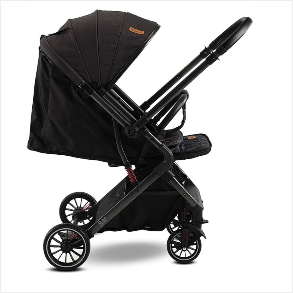 ÜMİT BH-3180 BELLA ÇİFT YÖNLÜ KABİN PUSET (SİYAH)