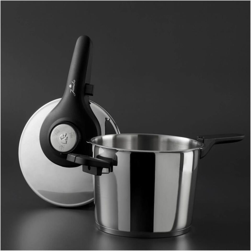 JUMBO PRİME MASTER 6 LT DÜDÜKLÜ TENCERE