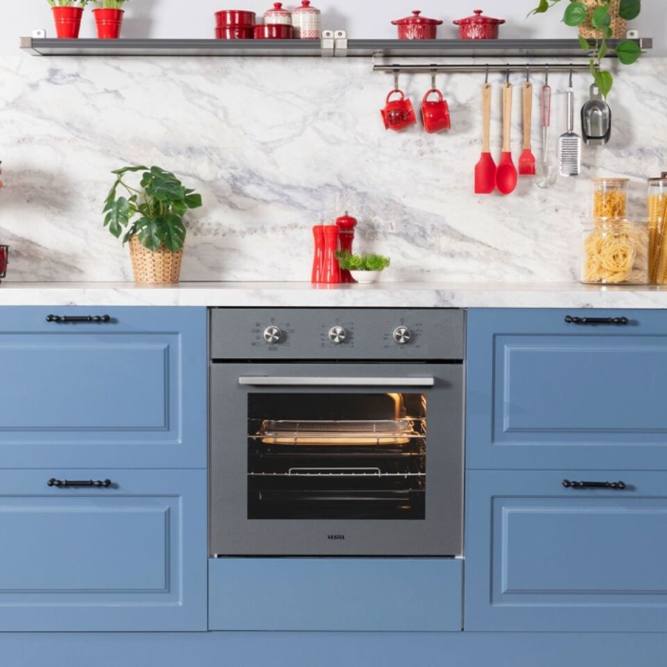 Vestel AF-6682 G-LF 70 Lt A Enerji Sınıfı Ankastre Fırın