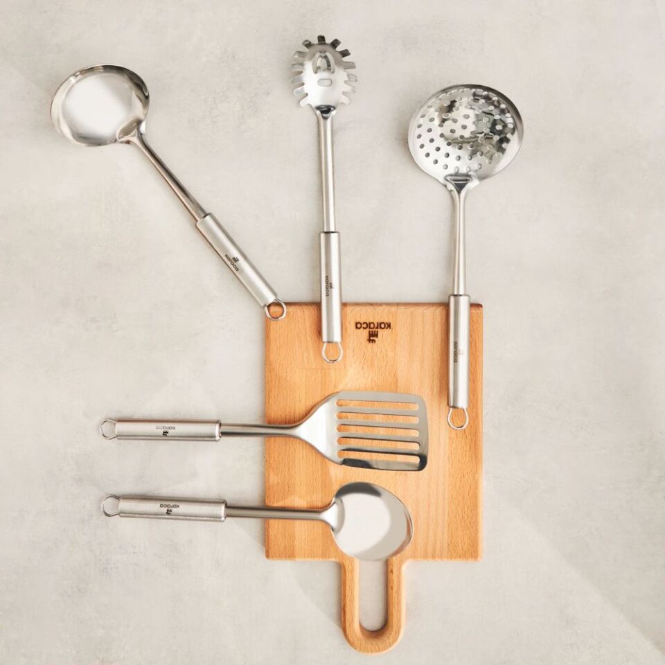 Karaca Tına 6 Parça Çelik Standlı Servis Seti