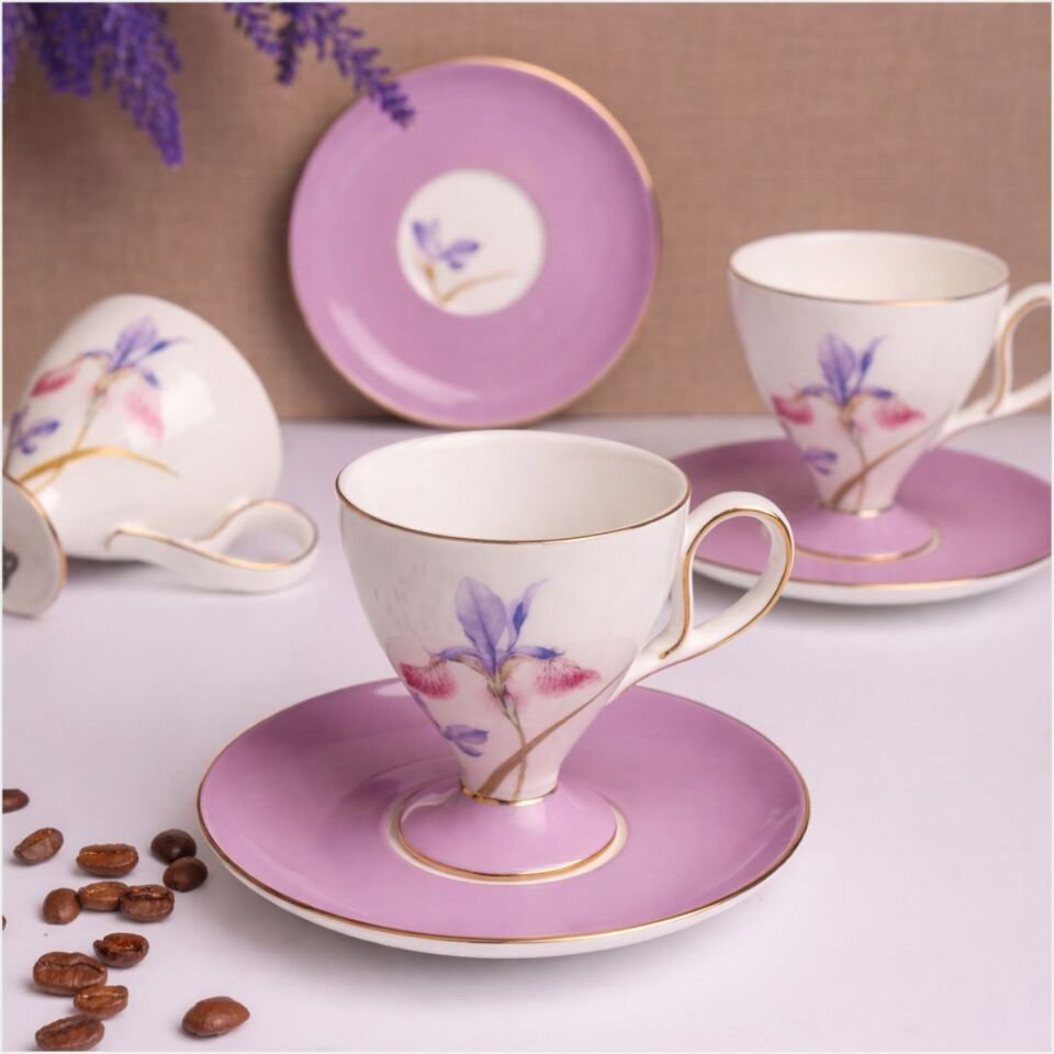 PAÇİ ROYAL CHARME-VERONICA 6LI KAHVE-P/ROY-0108