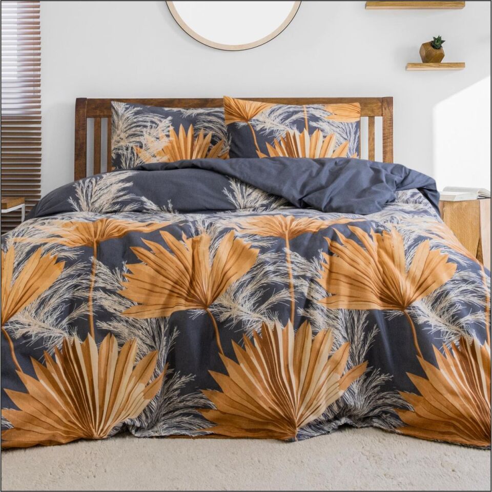 SCHAFER HOME PALM ÇİFT KİŞİLİK NEVRESİM TAKIMI 4 PARÇA