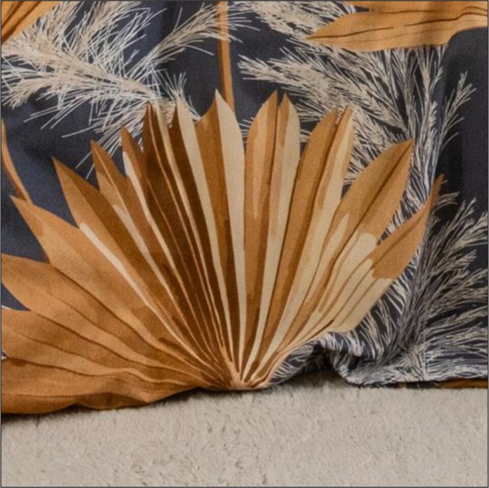 SCHAFER HOME PALM ÇİFT KİŞİLİK NEVRESİM TAKIMI 4 PARÇA