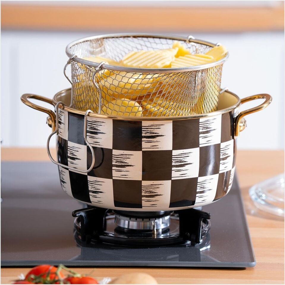 ACAR XAP-22-0249/6 QUALITA-KING EMAYE PYREX KAPAKLI KIZARTMATENCERESİ