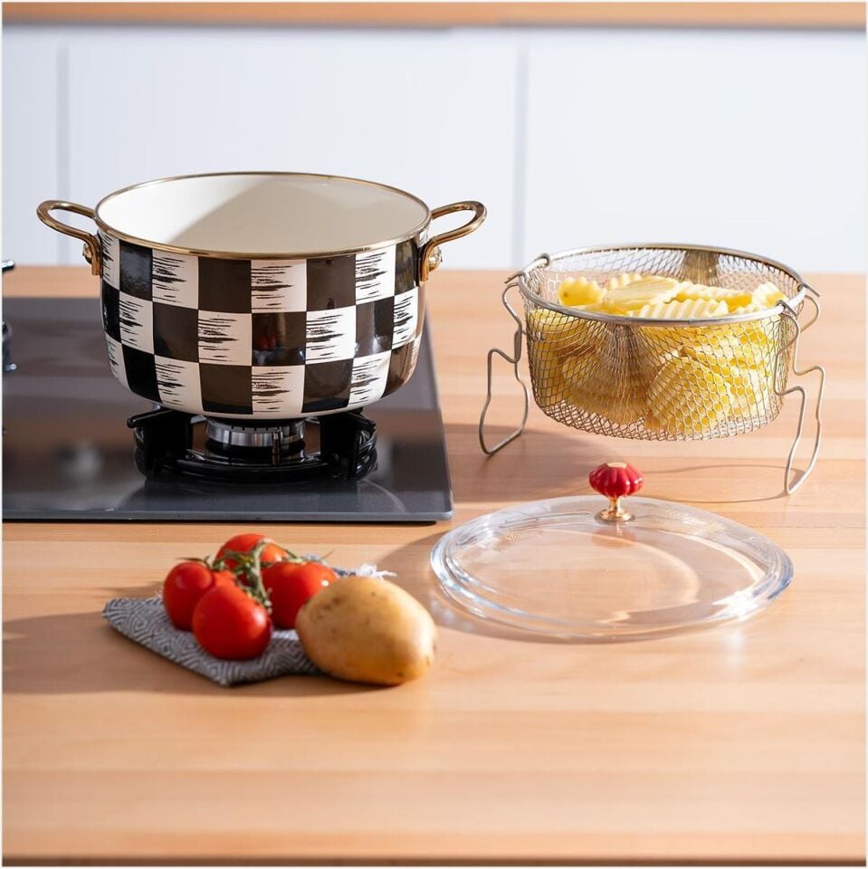 ACAR XAP-22-0249/6 QUALITA-KING EMAYE PYREX KAPAKLI KIZARTMATENCERESİ