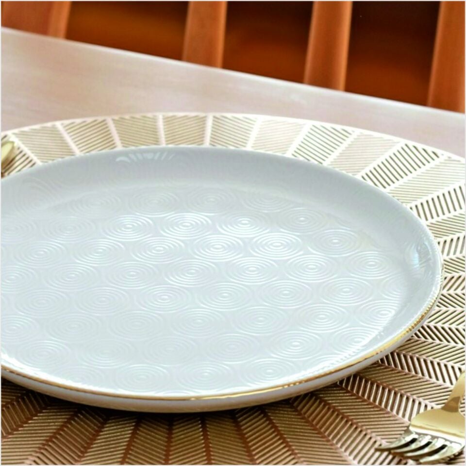 Glore Leopar Wavy 28 Parça Tea Time