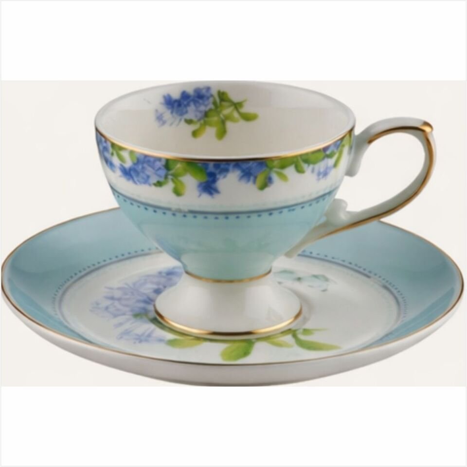 REKABET AZR 003 6'LI KAHVE FİNCANI 90 CC 4 DESEN MİX