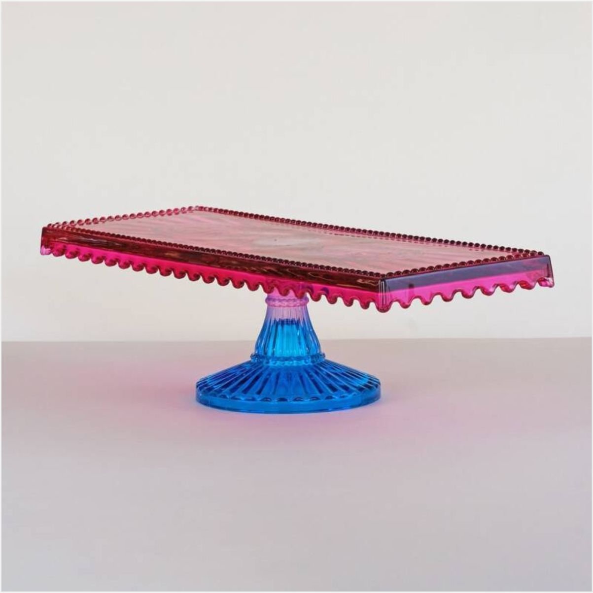 GLORE C03-LOVE PEMBE/K.TURKUAZ AYAKLI KURABİYELİK  17X40