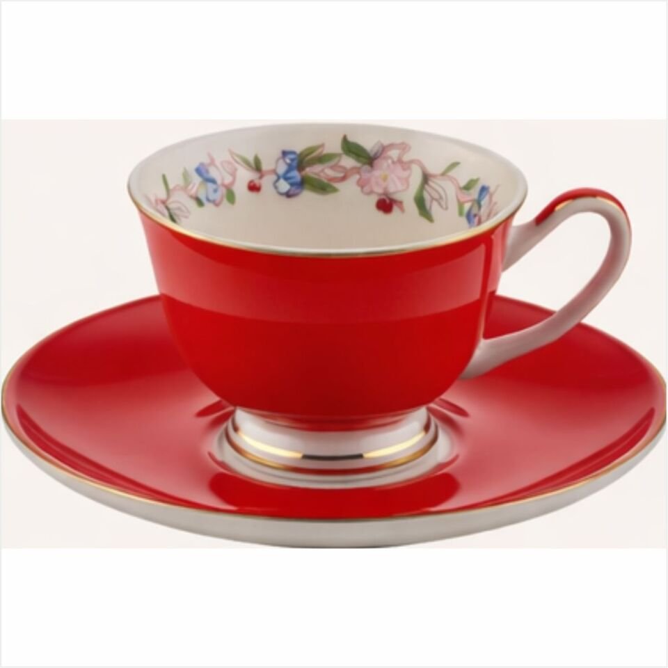 REKABET AZR 004 6'LI KAHVE FİNCANI 90 CC 4 DESEN MİX