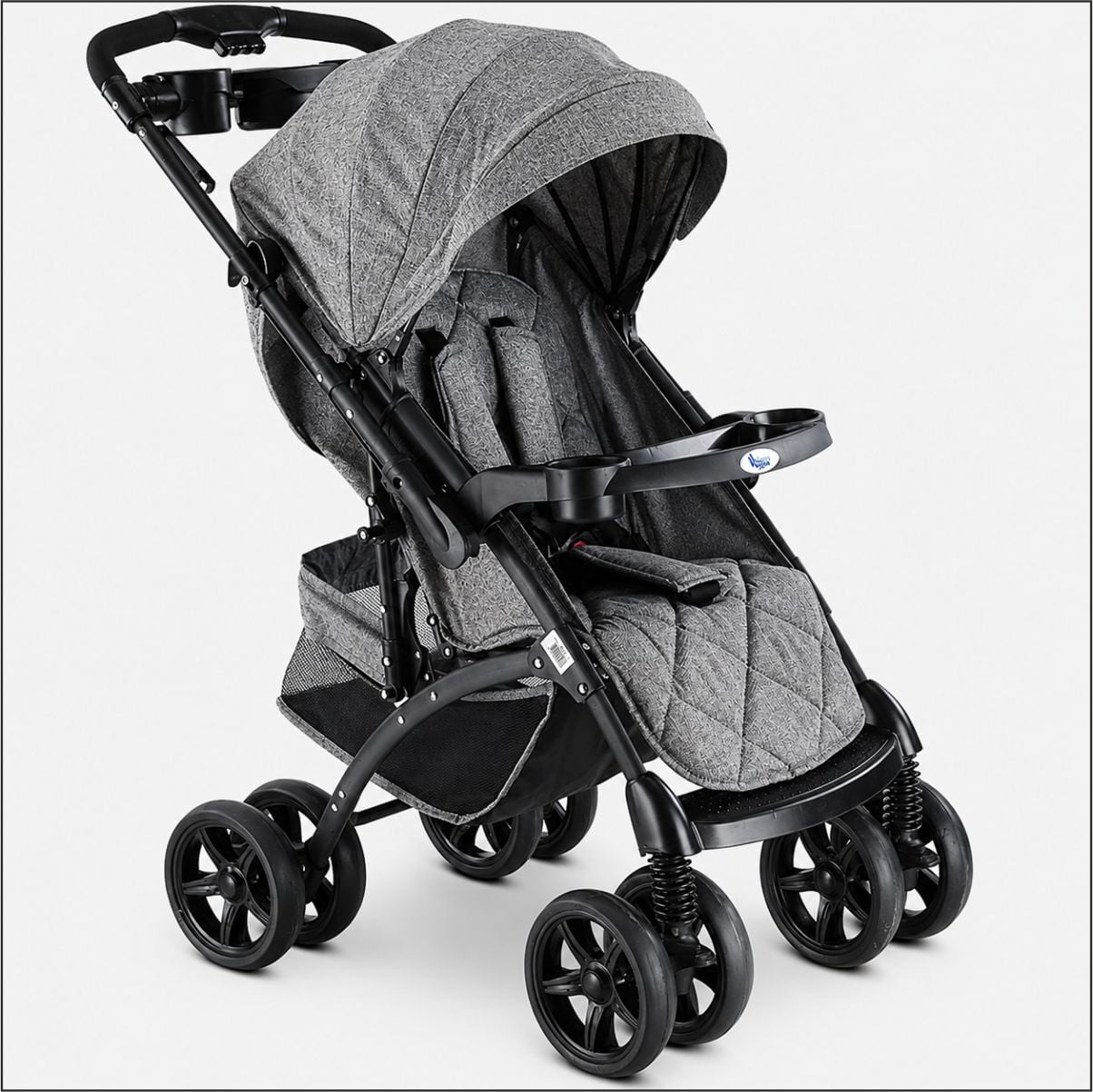 BABYHOPE 609 POLO PUSET KIRÇILLI/GRİ