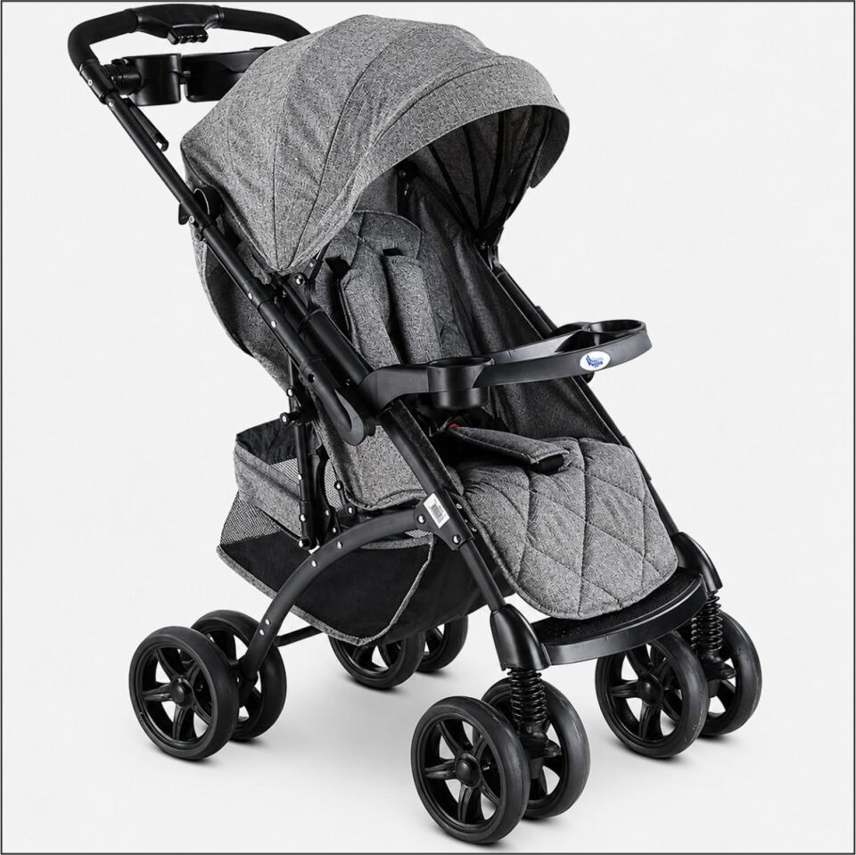 BABYHOPE 609 POLO PUSET KIRÇILLI/GRİ