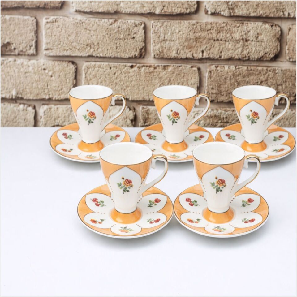 REKABET GNM 003 AELIA 6'LI KAHVE FİNCAN TAKIMI