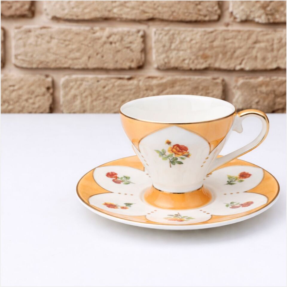 REKABET GNM 003 AELIA 6'LI KAHVE FİNCAN TAKIMI