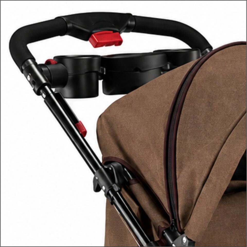 ÜMİT BH-609 POLO PUSET KIRÇILLI/KAHVE