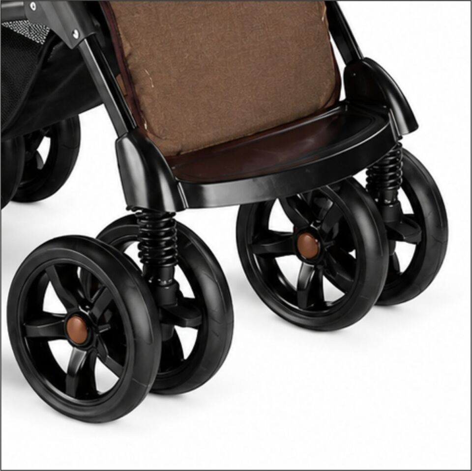 ÜMİT BH-609 POLO PUSET KIRÇILLI/KAHVE