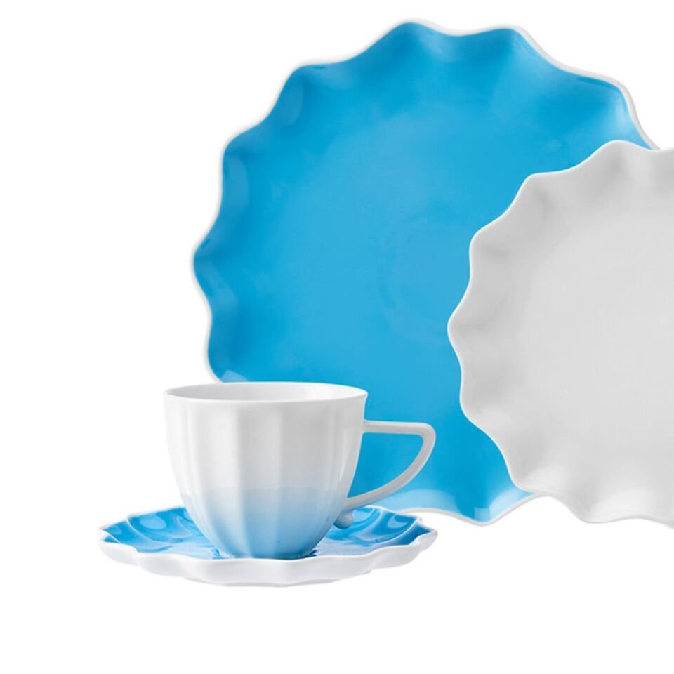 Karaca Forever Bone Marino 28 Parça 6 Kişilik Kahvaltı Takımı