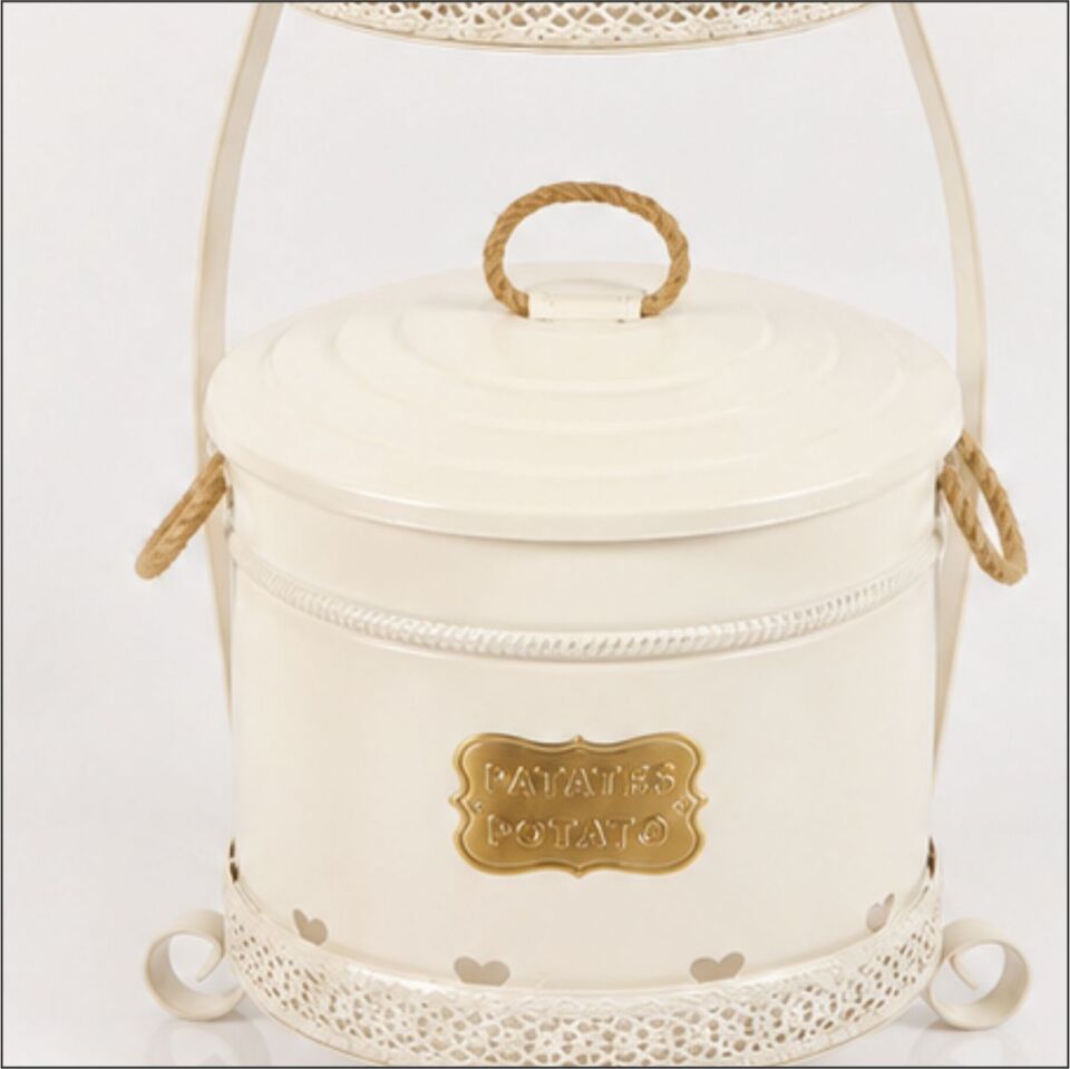 YILDIRAY 1052 3 KATLI DANTELLİ PAT. SOĞ. KOVAS KREM