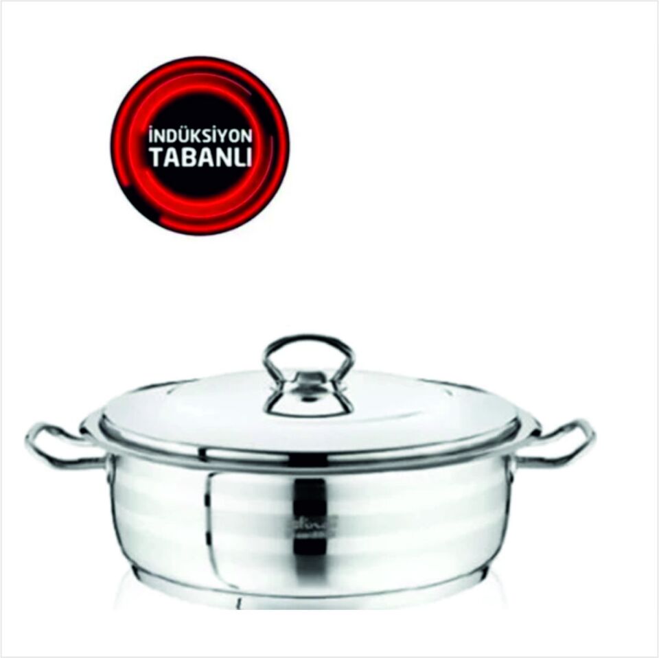 SAFINOX 24x08 FLAVIA KISA TENCERE TEL KULPLU