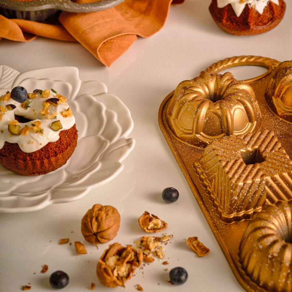 Emsan Grıss Onesıx6Lı Kek Kalıbı Gold