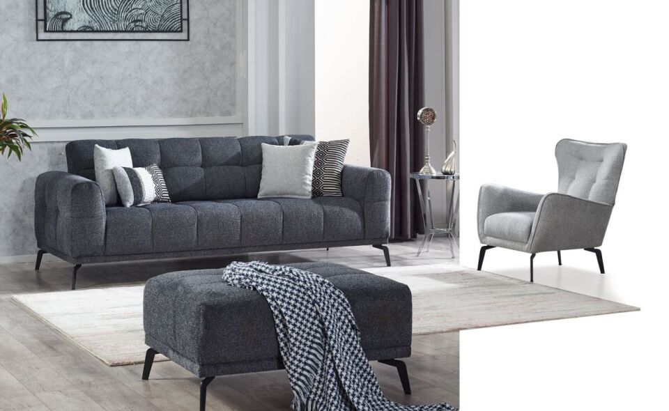 Modena Koltuk Takımı 3+1+1 Rio 09 / 3Lü Rio 06