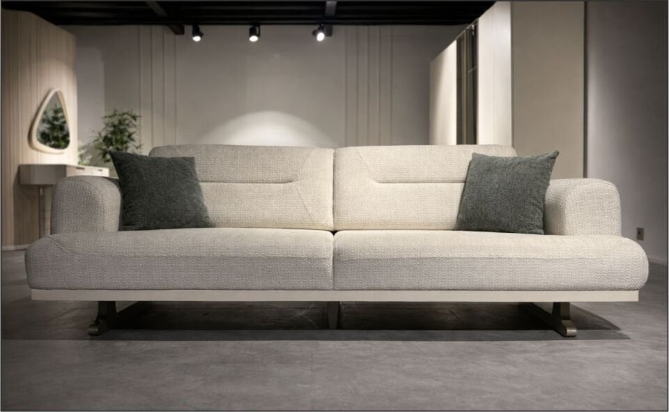 REYYAN PERA KOLTUK TK. 3+1+1 KREM ALVİTO 63-02/ 3 LÜ ALVİTO 67-10 YEŞİL