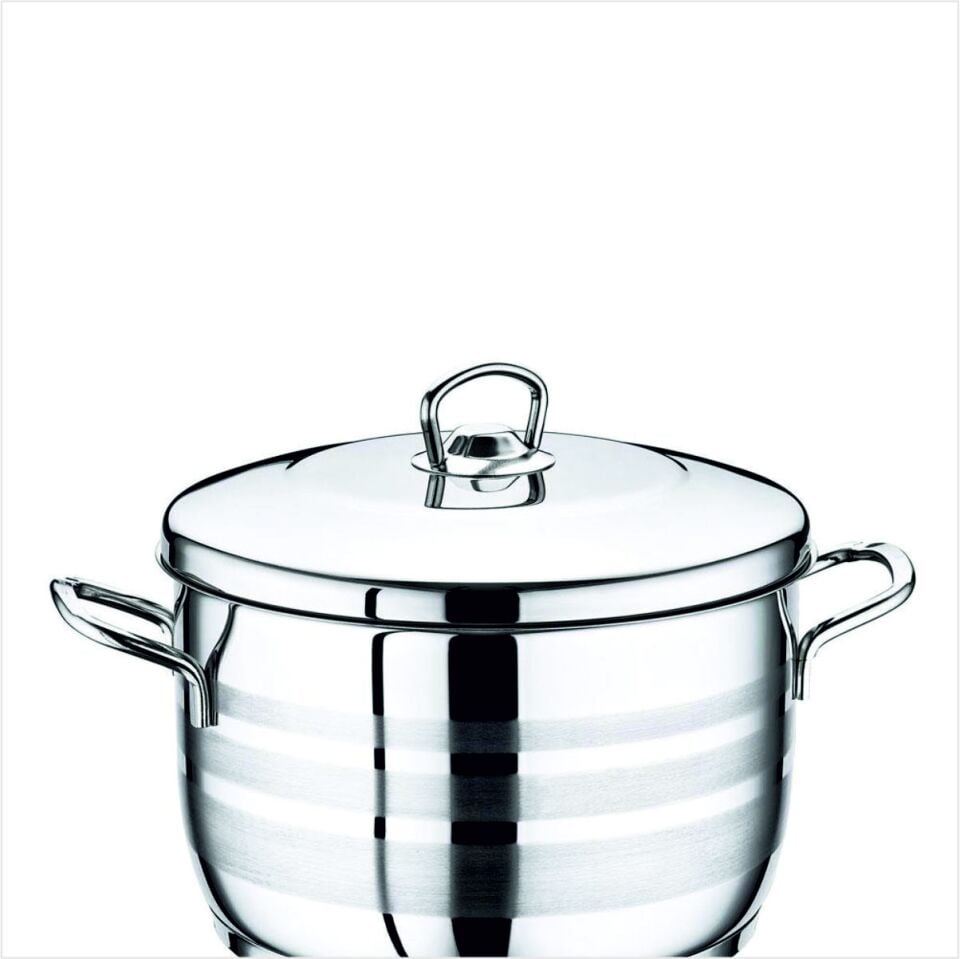 SAFINOX 18x12 FLAVIA DERİN TENCERE TEL KULPLU-T4101000118