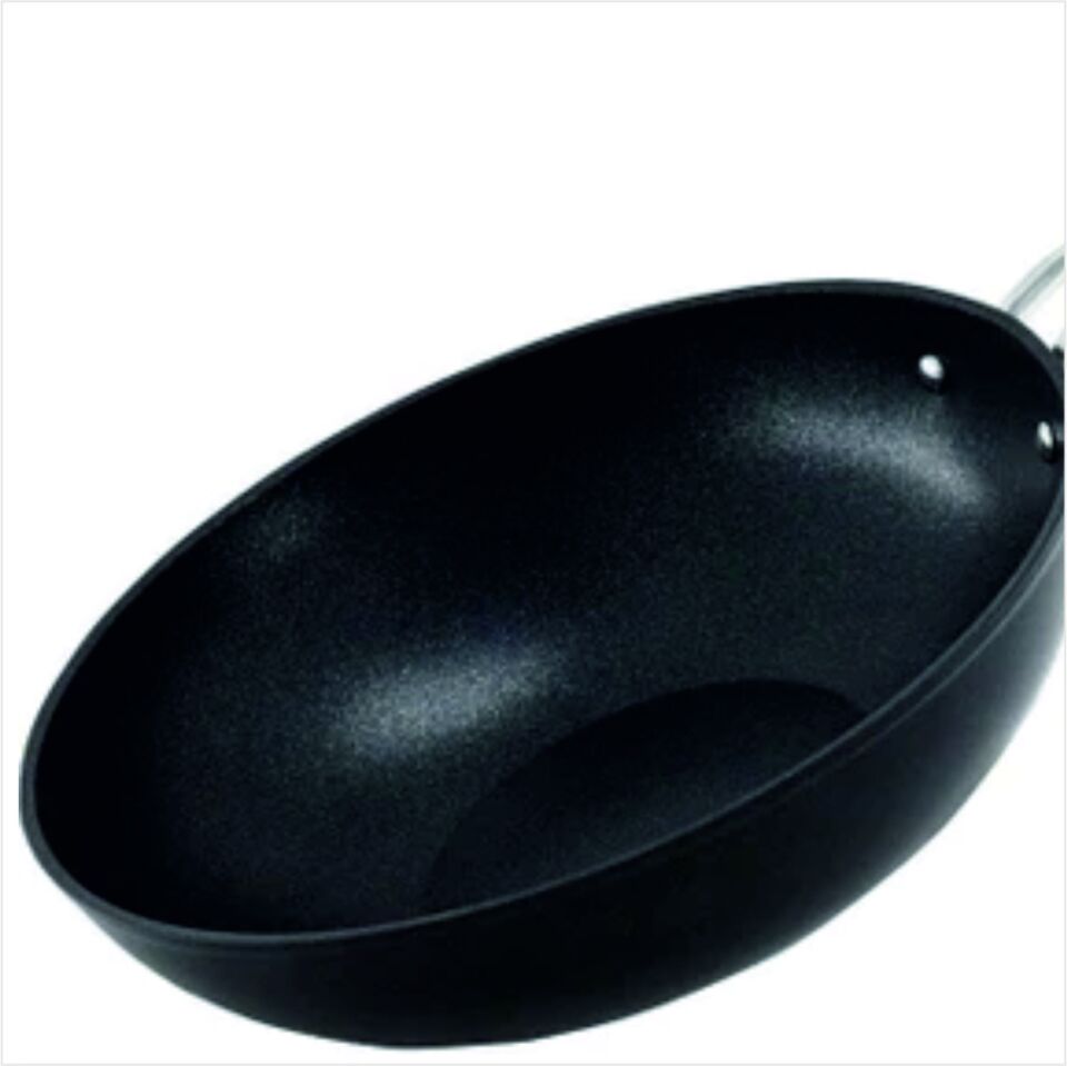 SAFINOX 28 CM TEK KULP TITANIUM VOK TAVA