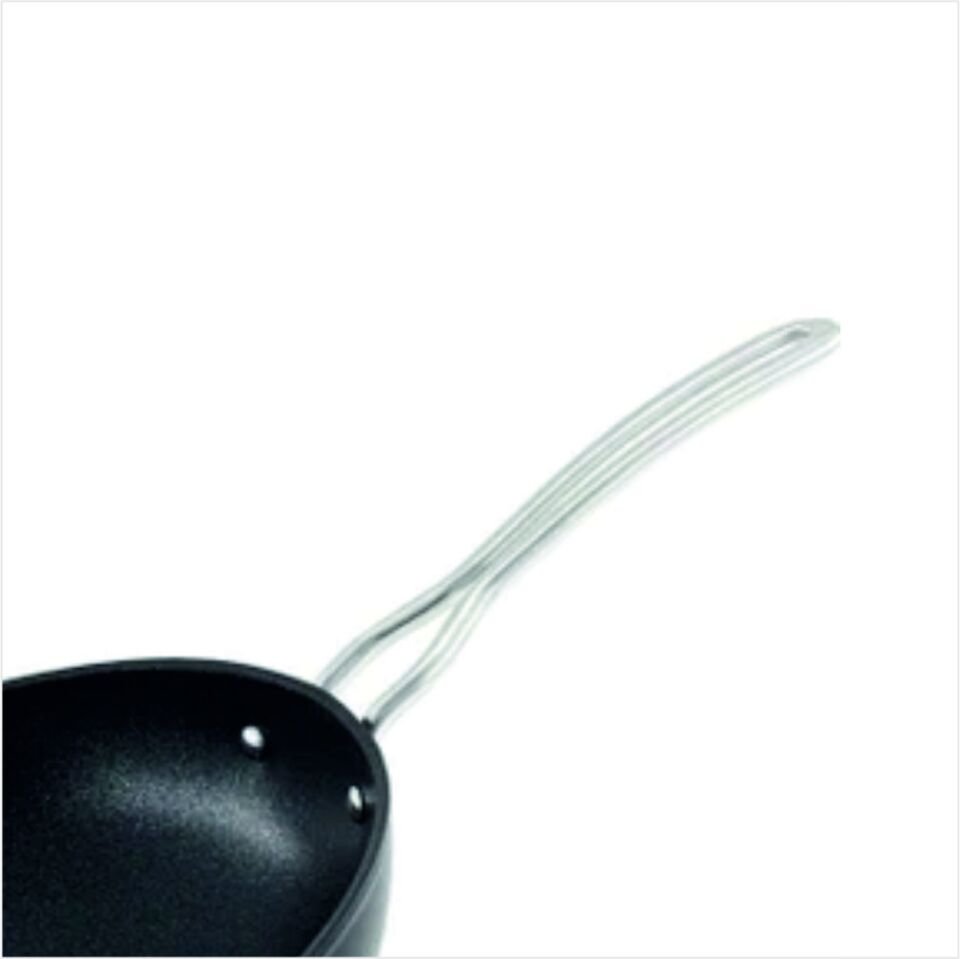 SAFINOX 28 CM TEK KULP TITANIUM VOK TAVA