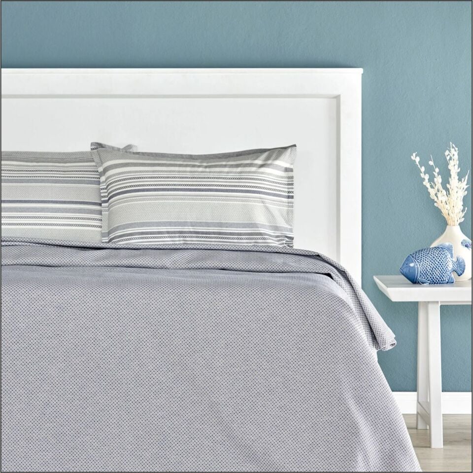 TAÇ SOFTLY SET SOHO ÇİFT KİŞİLİK MAVİ