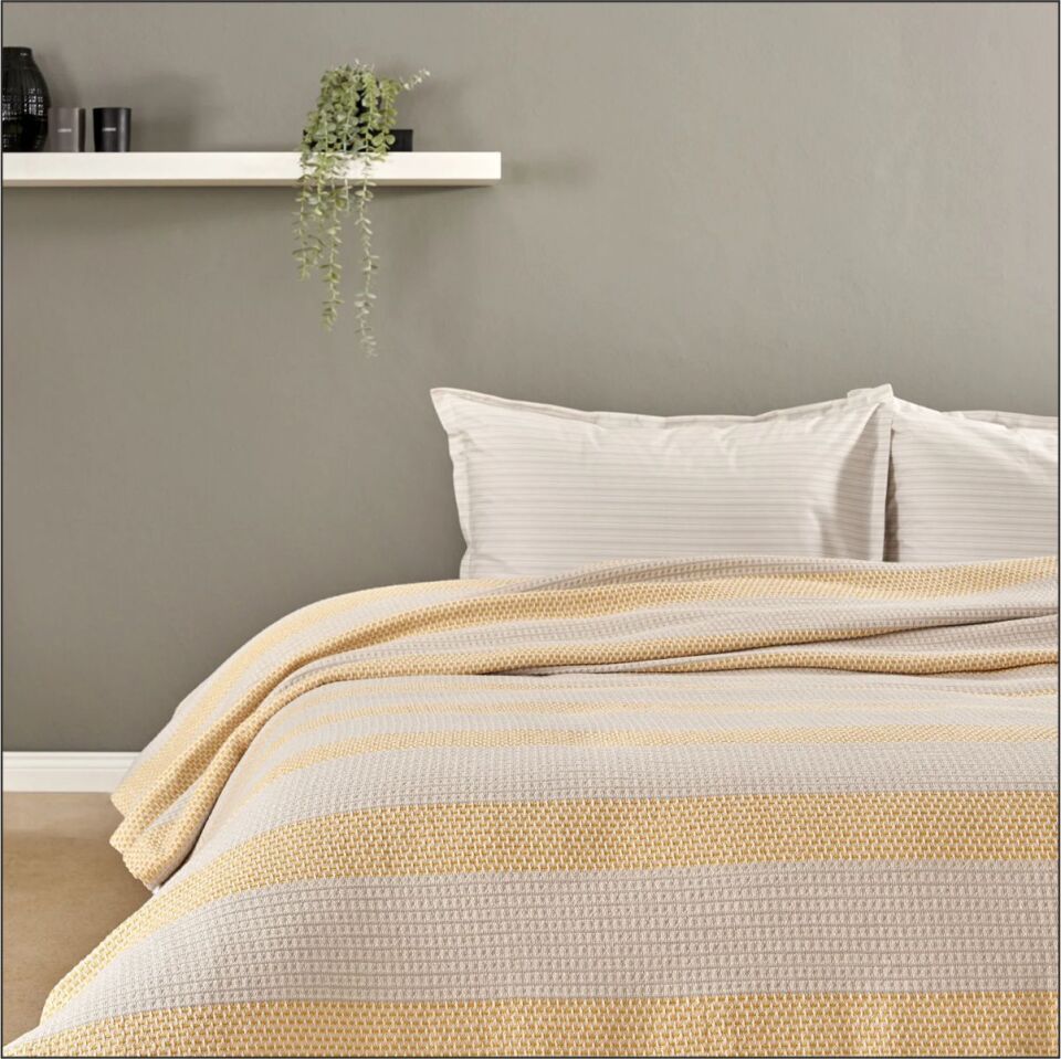 TAÇ SOFTLY SET MOTTO ÇİFT KİŞİLİK SARI