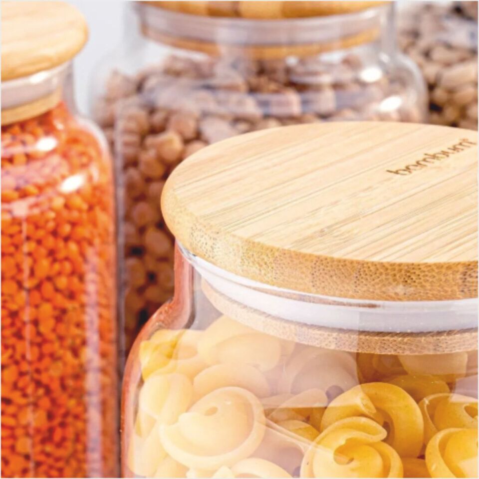 BAMBUM  ZONE - CAM SAKLAMA KABI 1300ML