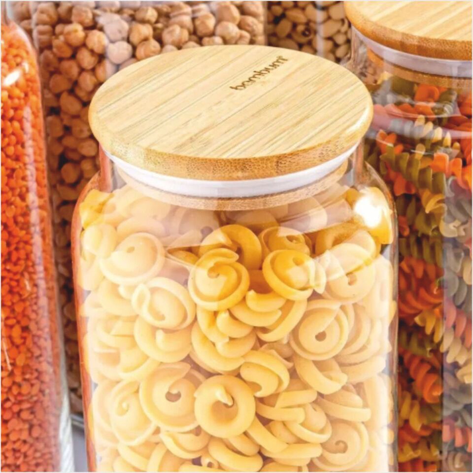 BAMBUM  ZONE - CAM SAKLAMA KABI 1300ML