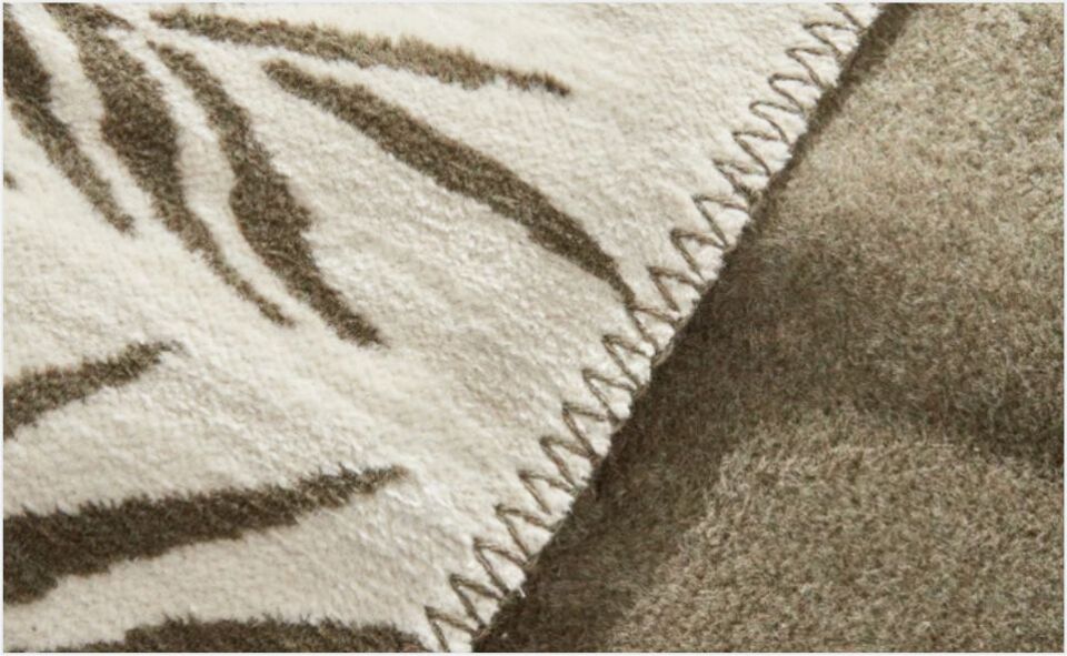 Karaca Home Leaf Tek Kişilik Pamuklu Battaniye