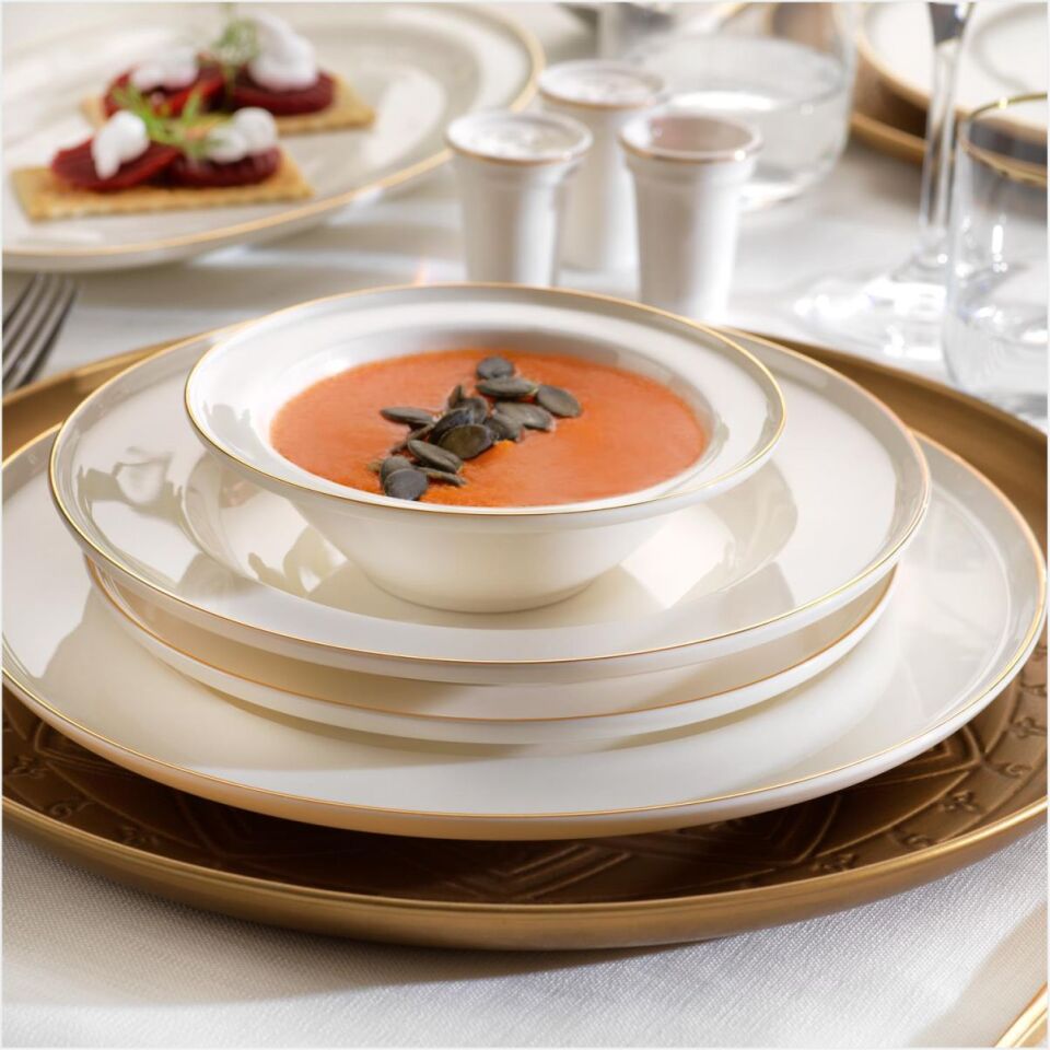 SCHAFER MANDY YEMEK TAKIMI 56 PARÇA-GOLD