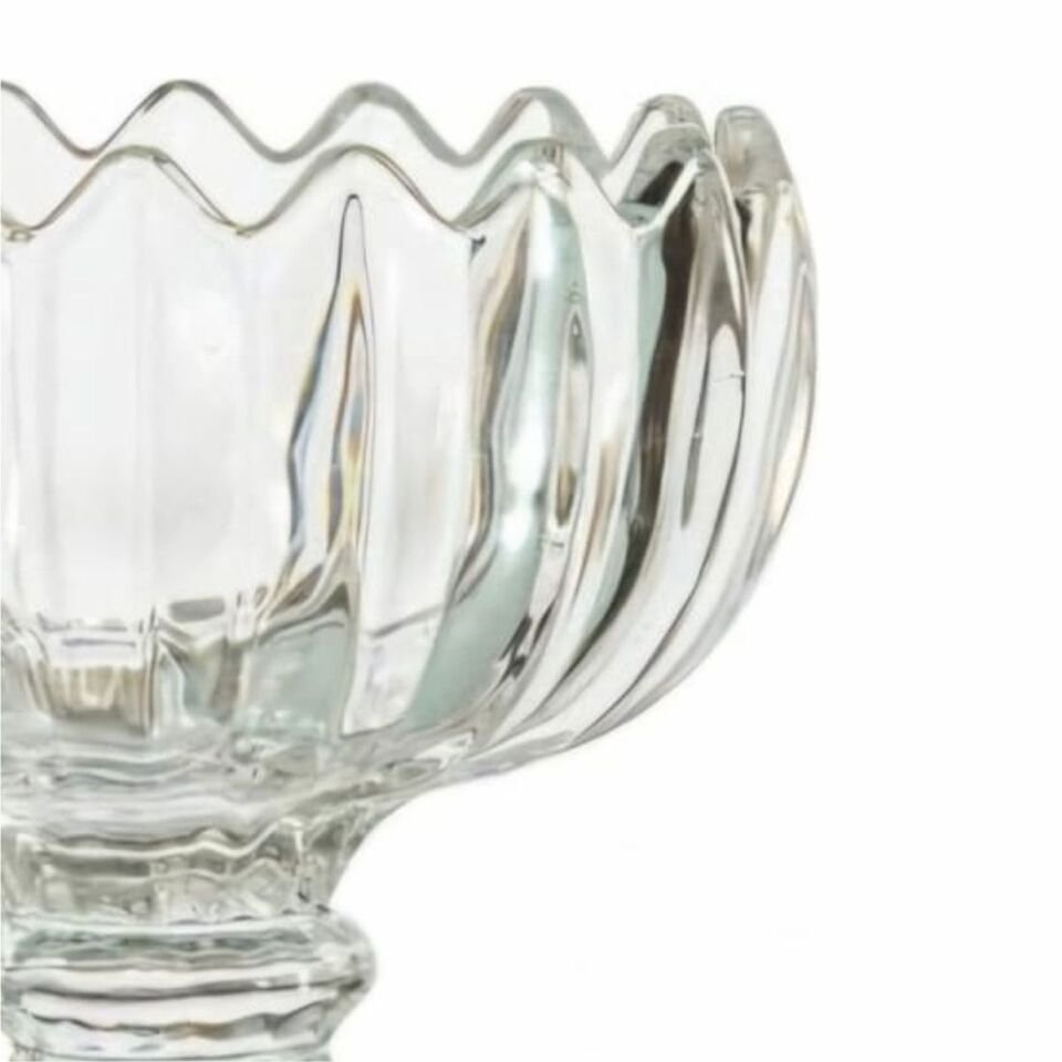 Çiftçiler Ht-K106 6Lı Ayaklı Cam  Kase