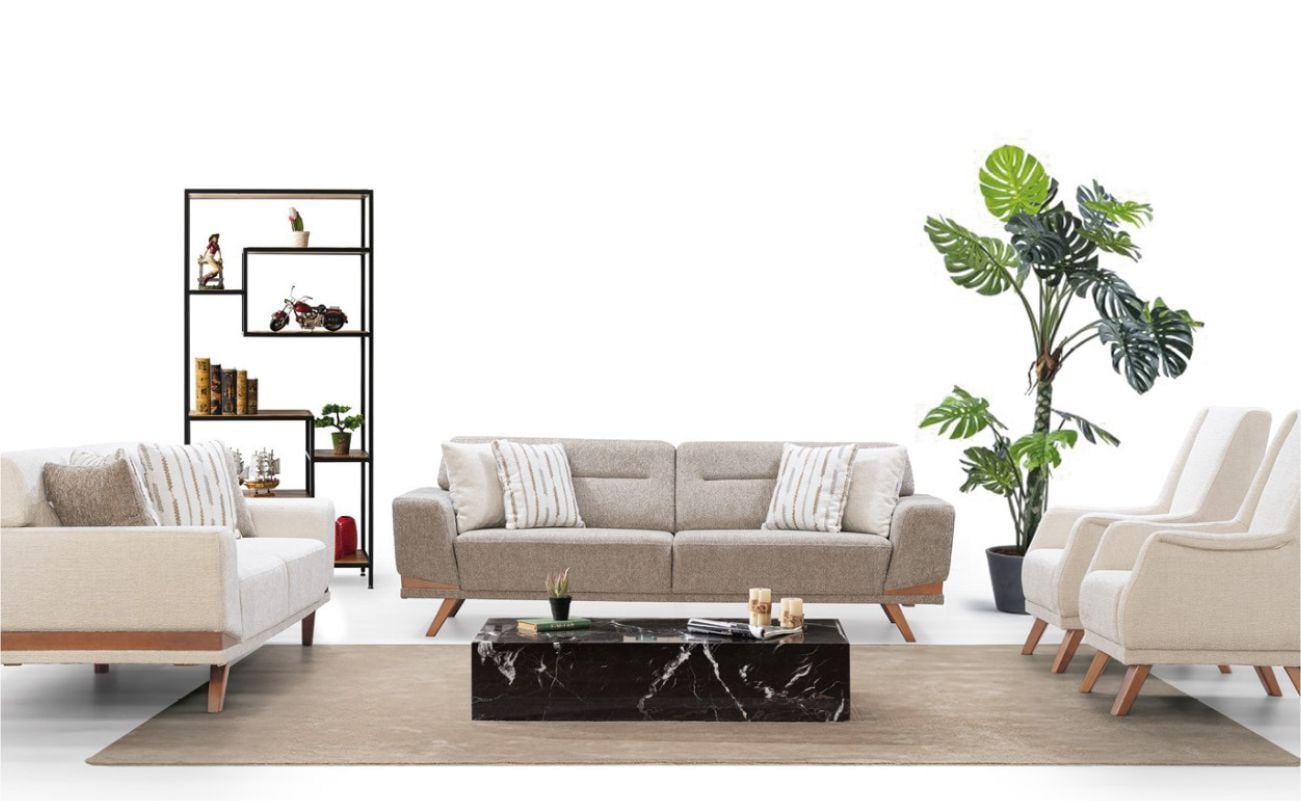 Conforix Como Koltuk Takımı 3+1+1 Como 06 / 3Lücomo 01