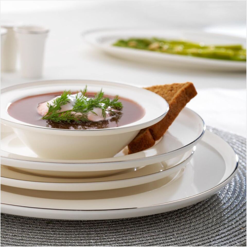 SCHAFER MANDY YEMEK TAKIMI 56 PARÇA-PLATİN