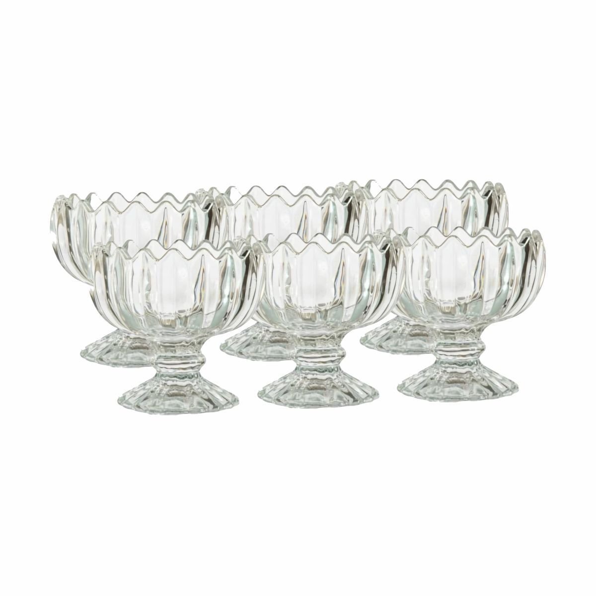 Çiftçiler 16116-3 Cam Kase  (6Lı Baks)