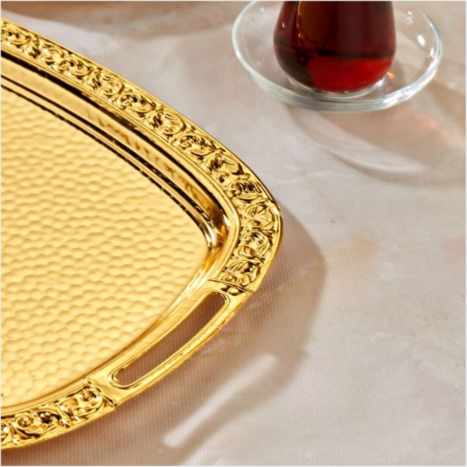 COOKER CKR3342  DİKDÖRTGEN METAL SUNUM TEPSİSİ