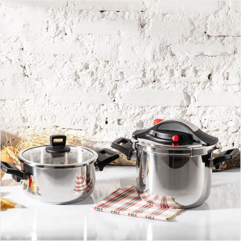 Karaca Vitola 4+6 Düdüklü Tencere Seti