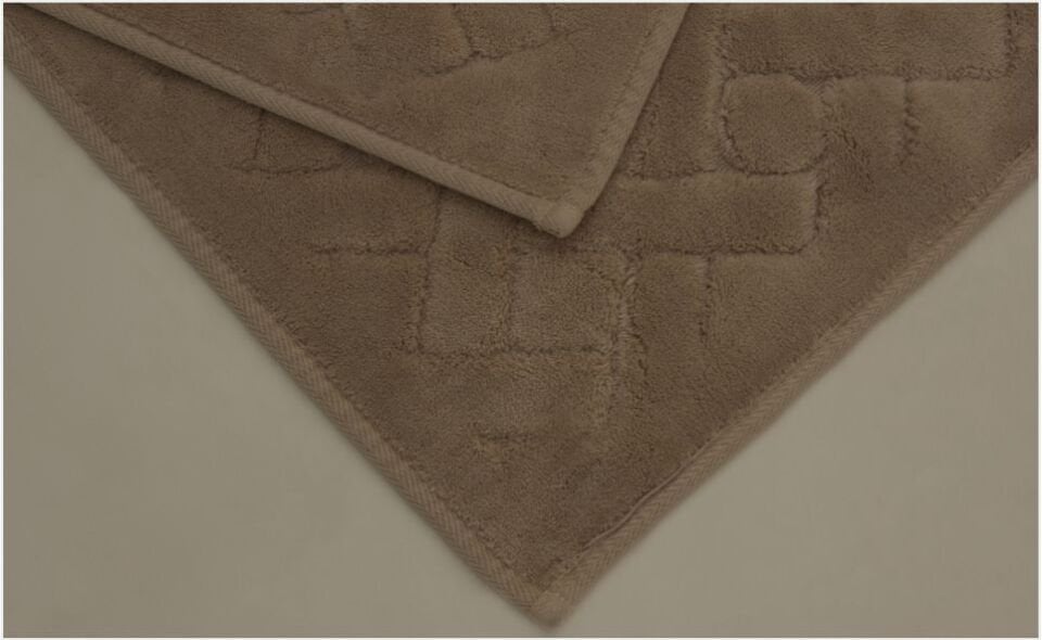 Karaca Home Foley 2'li Banyo Paspası Bej